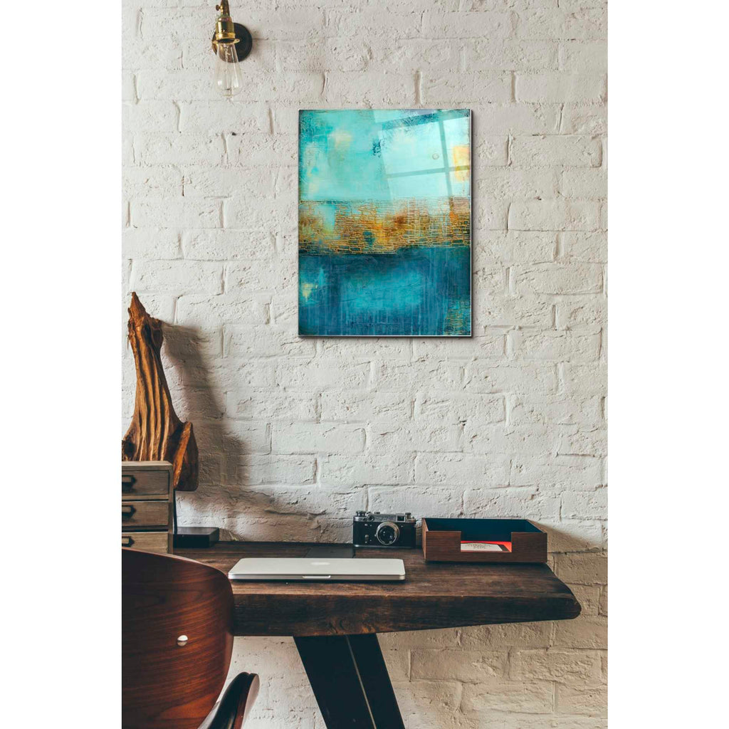 Epic Art 'Castle Court' by Erin Ashley Acrylic Glass Wall Art,12x16