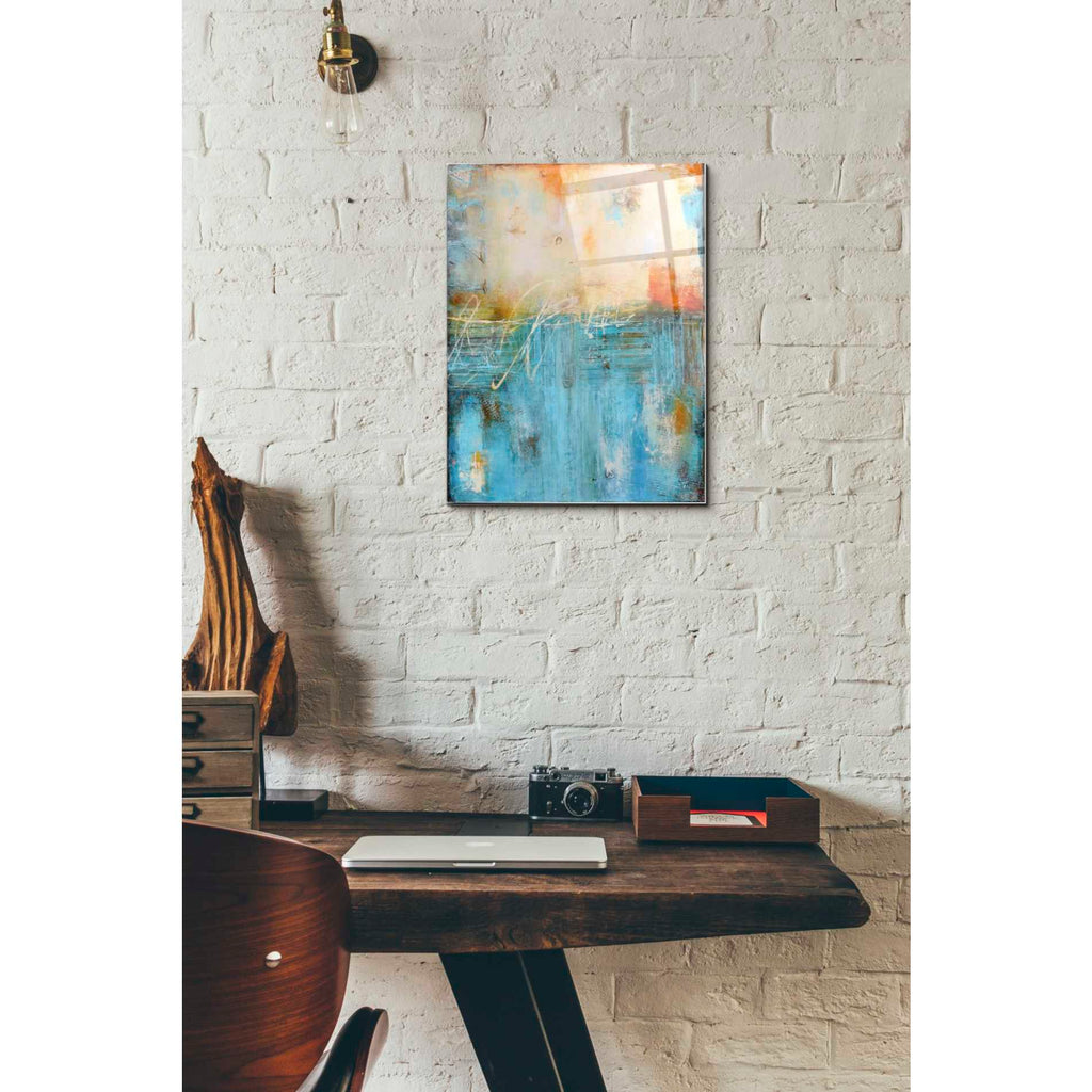 Epic Art 'Forgotten Password' by Erin Ashley Acrylic Glass Wall Art,12x16