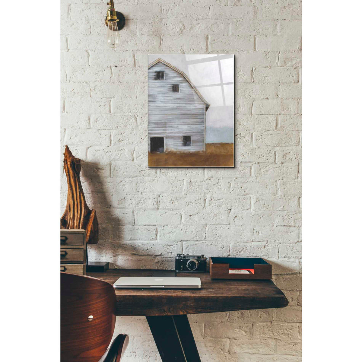 Epic Art 'Abandoned Barn I' by Ethan Harper Acrylic Glass Wall Art,12x16