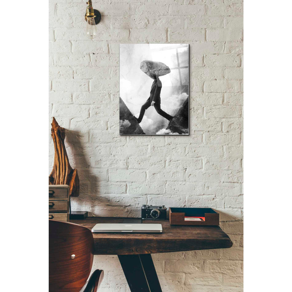 Epic Art 'Stubborn' by Mario Sanchez Nevado, Acrylic Glass Wall Art,12x16