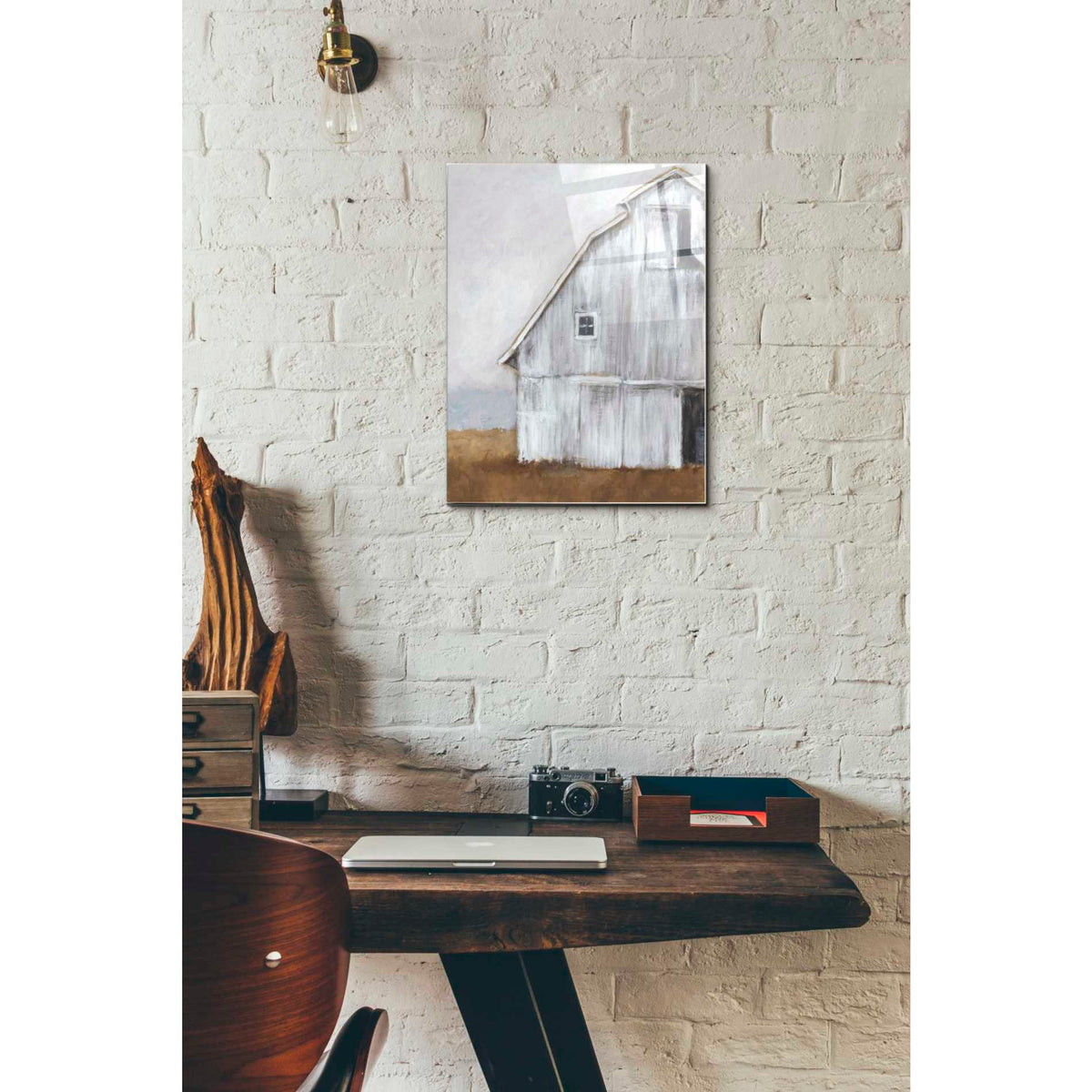 Epic Art 'Abandoned Barn II' by Ethan Harper Acrylic Glass Wall Art,12x16