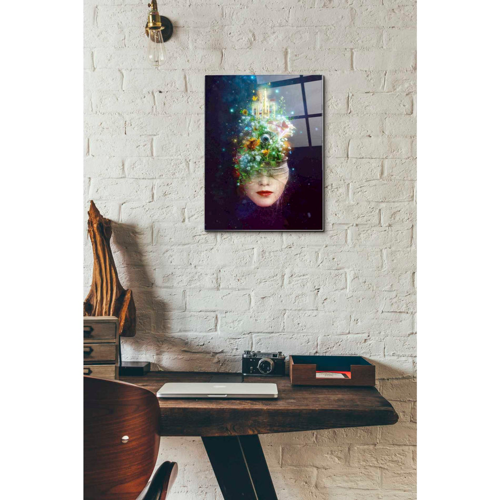 Epic Art 'Herbal Movement' by Mario Sanchez Nevado, Acrylic Glass Wall Art,12x16