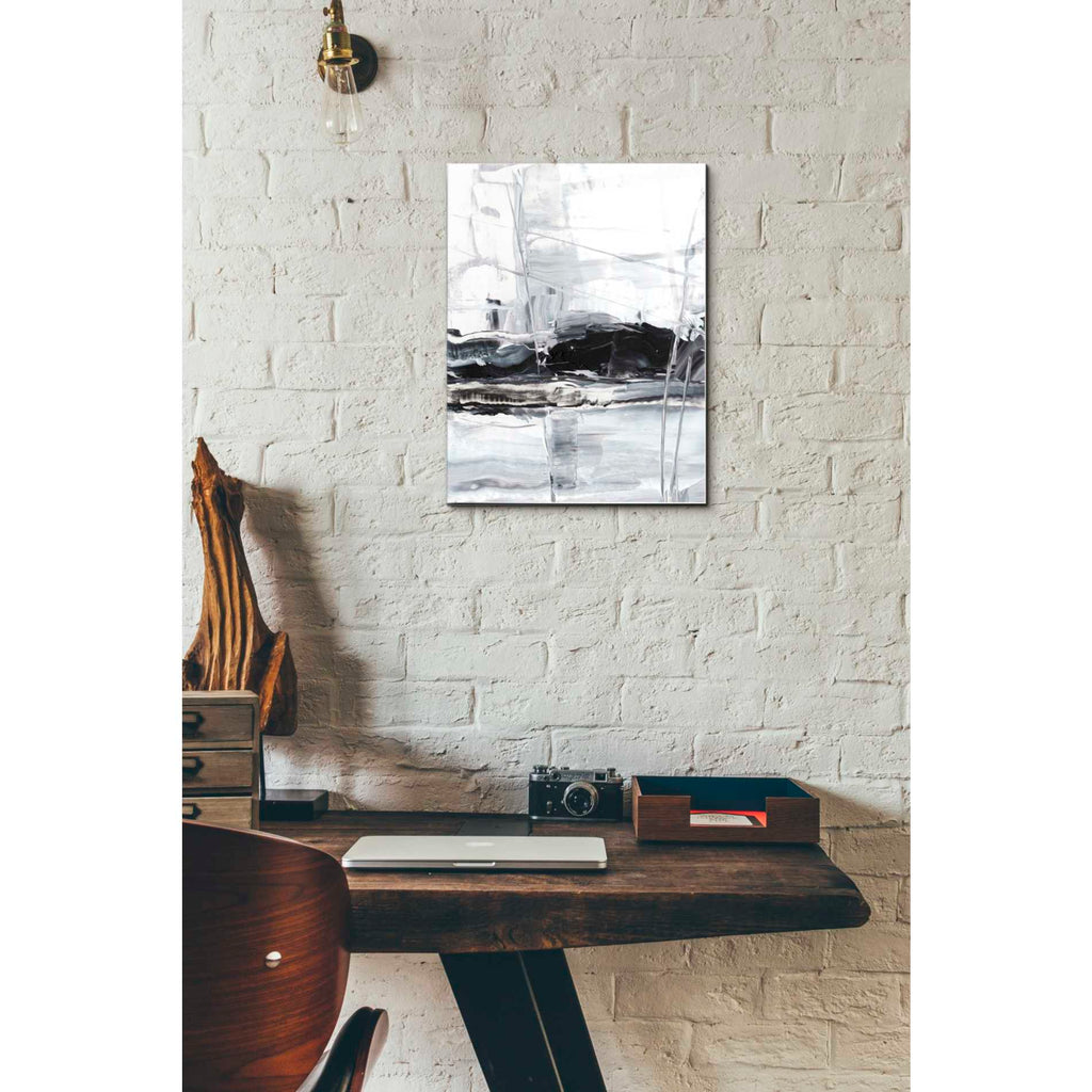 Epic Art 'Winter Lightning II' by Ethan Harper Acrylic Glass Wall Art,12x16