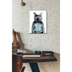 Epic Art 'Cool Cat' by Nicklas Gustafsson, Acrylic Glass Wall Art,12x16