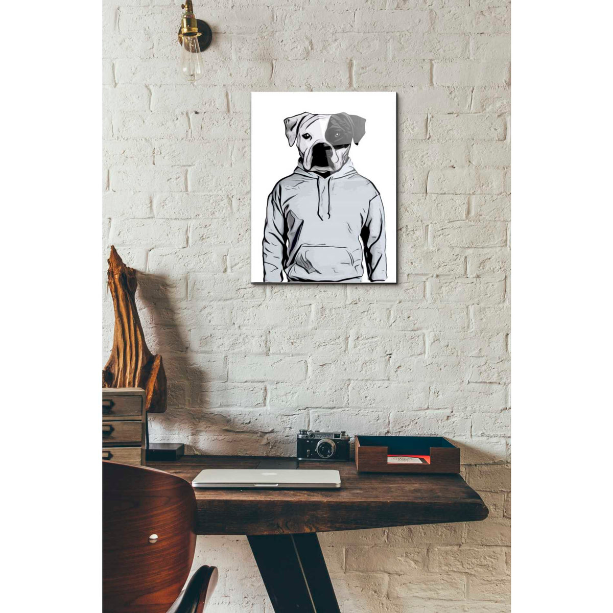 Epic Art 'Cool Dog' by Nicklas Gustafsson, Acrylic Glass Wall Art,12x16