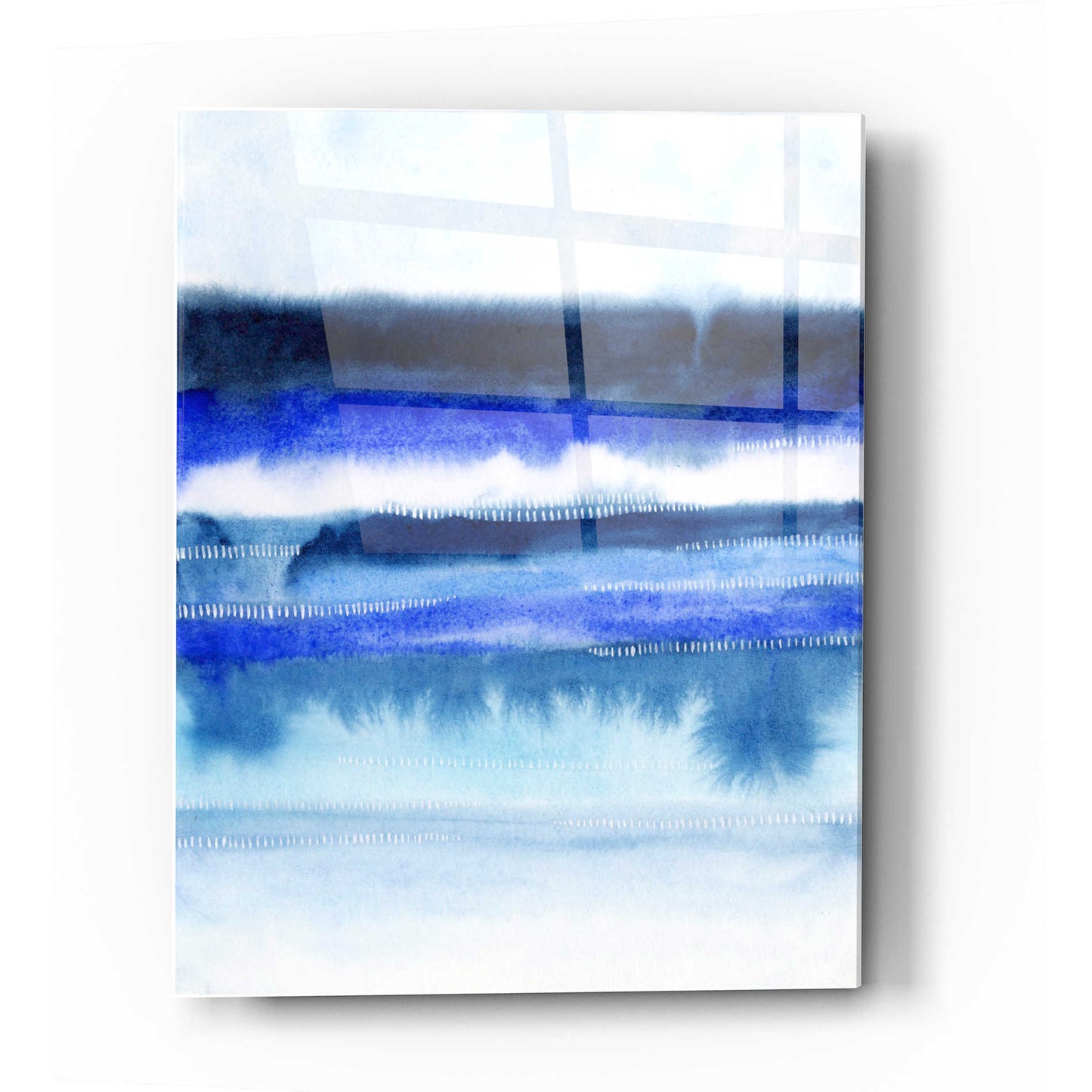 Epic Art 'Shorebreak Abstract II' by Grace Popp Acrylic Glass Wall Art,12x16