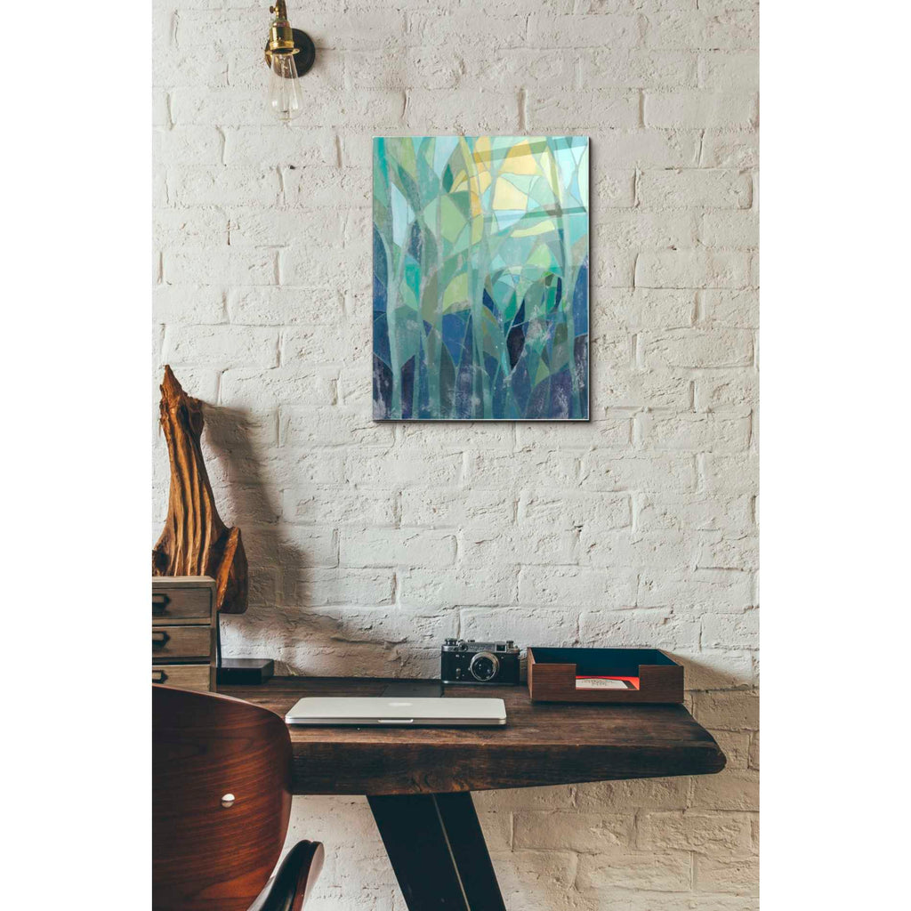 Epic Art 'Stained Glass Forest I' by Grace Popp Acrylic Glass Wall Art,12x16