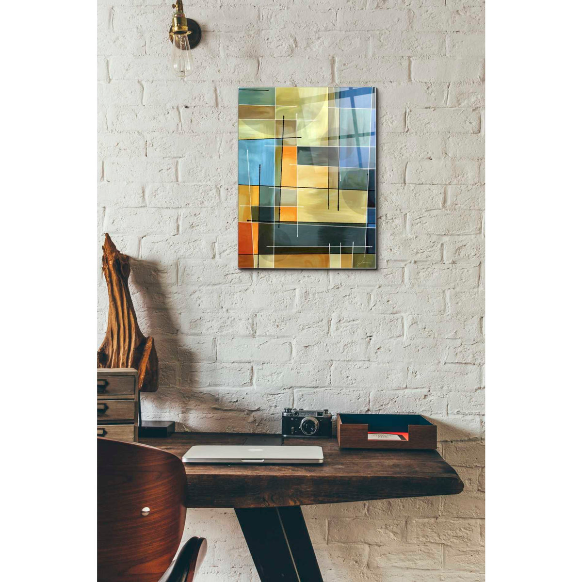 Epic Art 'Counter Balance I' by James Burghardt, Acrylic Glass Wall Art,12x16