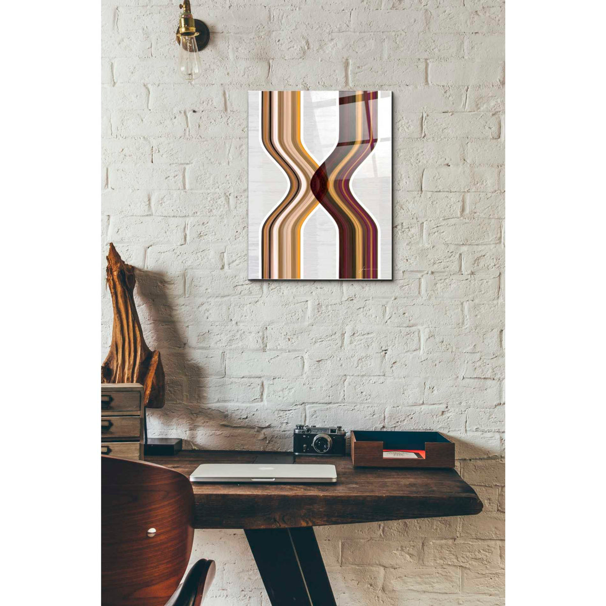 Epic Art 'Modern Dance II' by James Burghardt, Acrylic Glass Wall Art,12x16