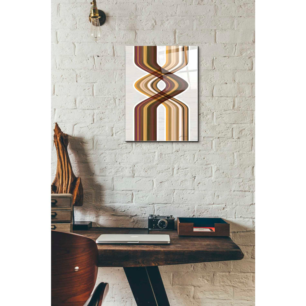 Epic Art 'Modern Dance V' by James Burghardt, Acrylic Glass Wall Art,12x16