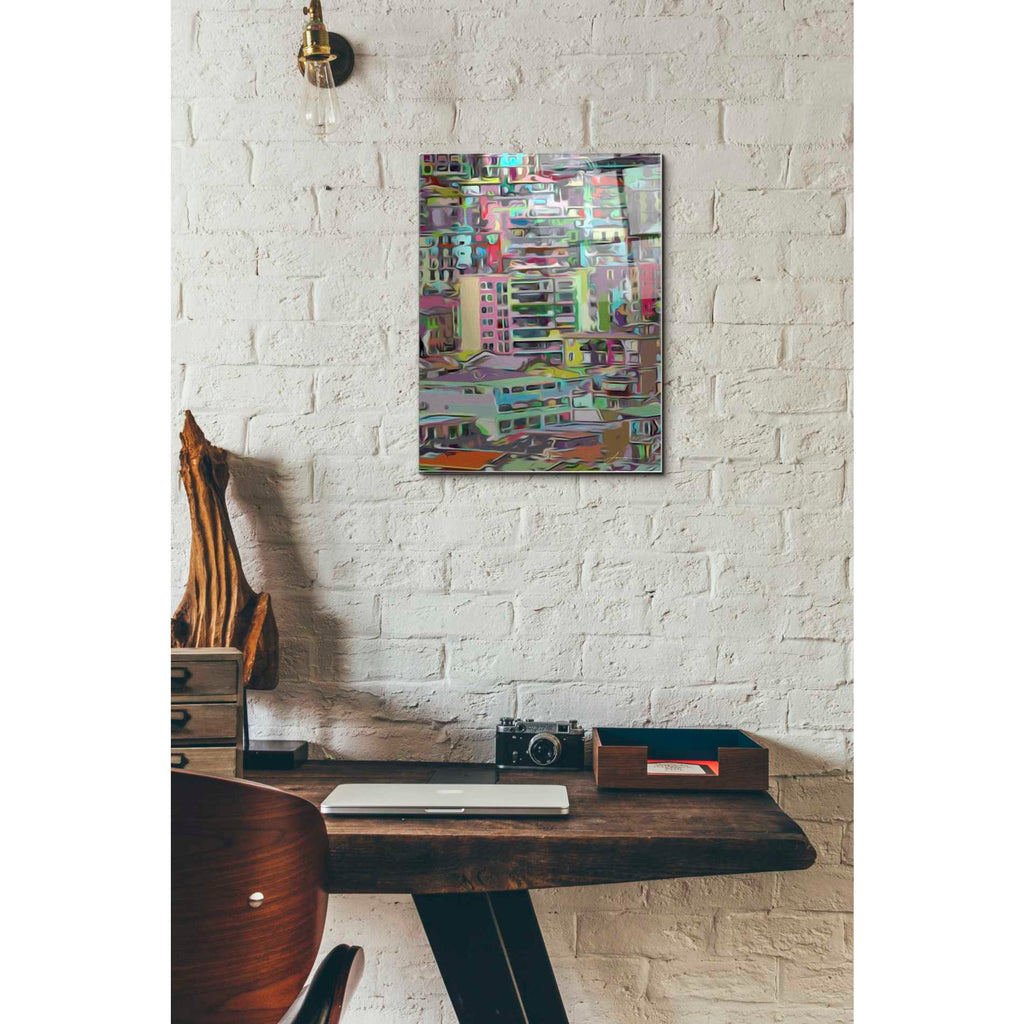 Epic Art 'Stack III' by James Burghardt, Acrylic Glass Wall Art,12x16