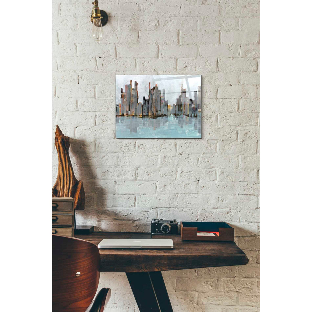 Epic Art 'Second City I' by Jarman Fagalde Acrylic Glass Wall Art,12x16