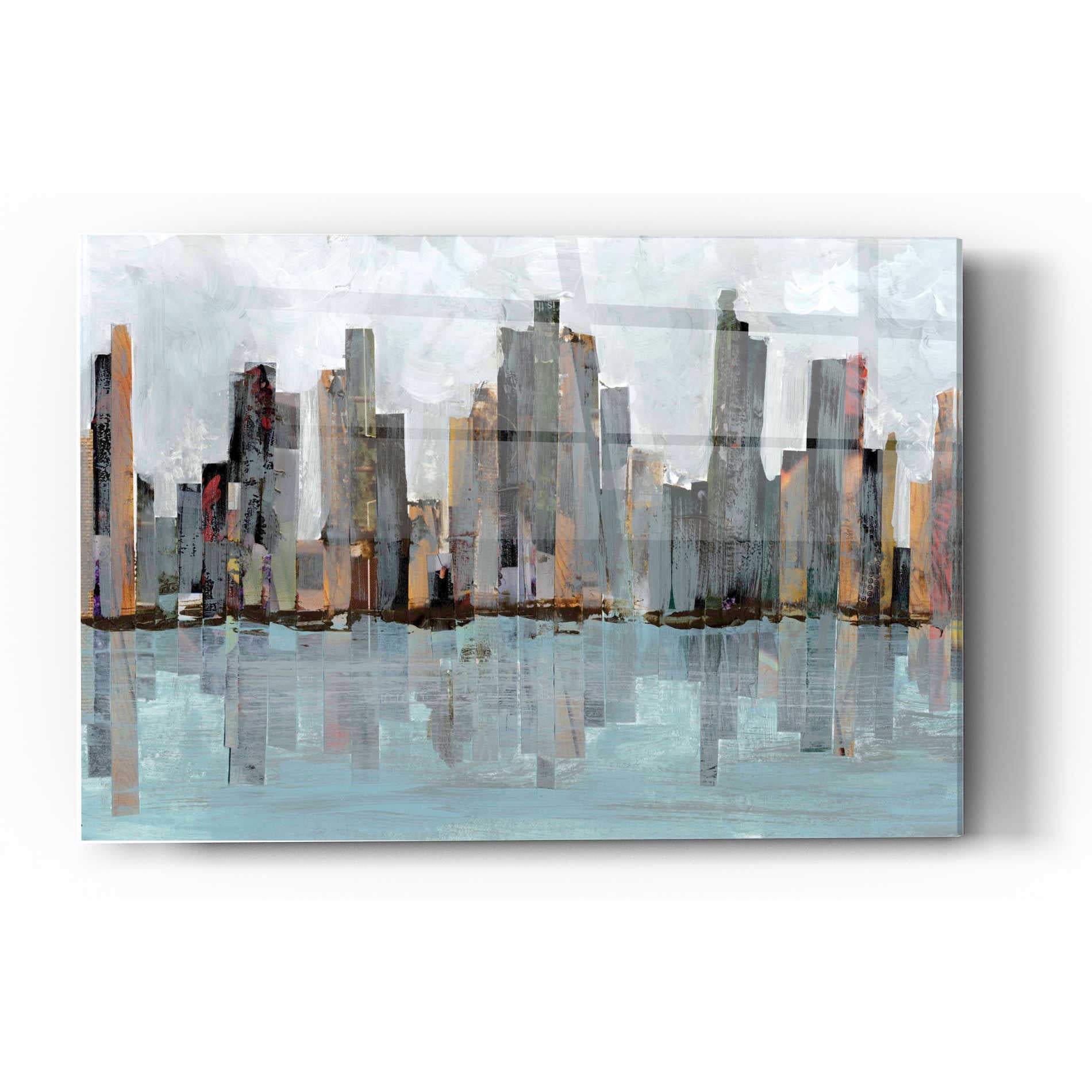 Epic Art 'Second City II' by Jarman Fagalde Acrylic Glass Wall Art,12x16