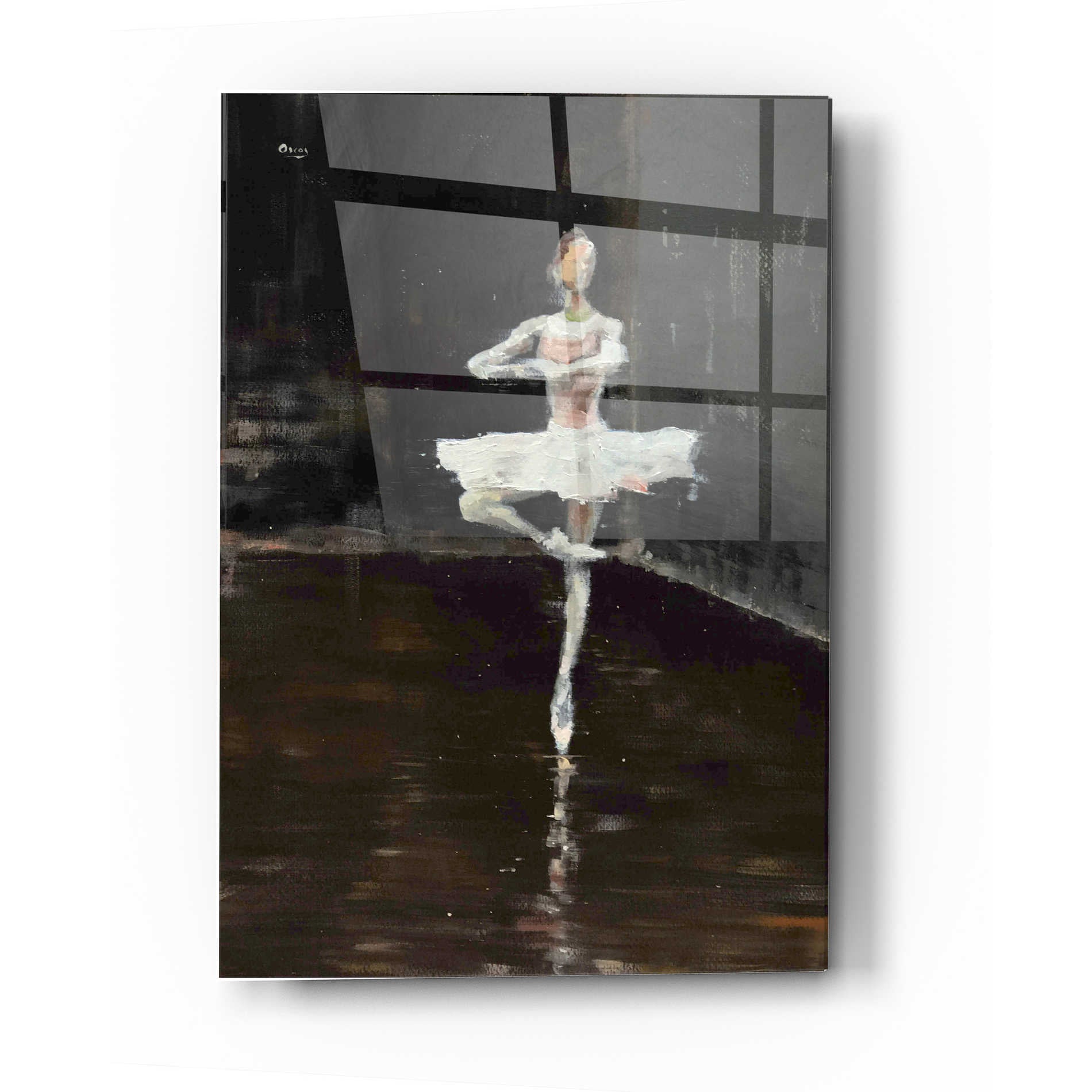 Epic Art 'Tiny Dancer' by Oscar Alvarez Pardo, Acrylic Glass Wall Art,12x16