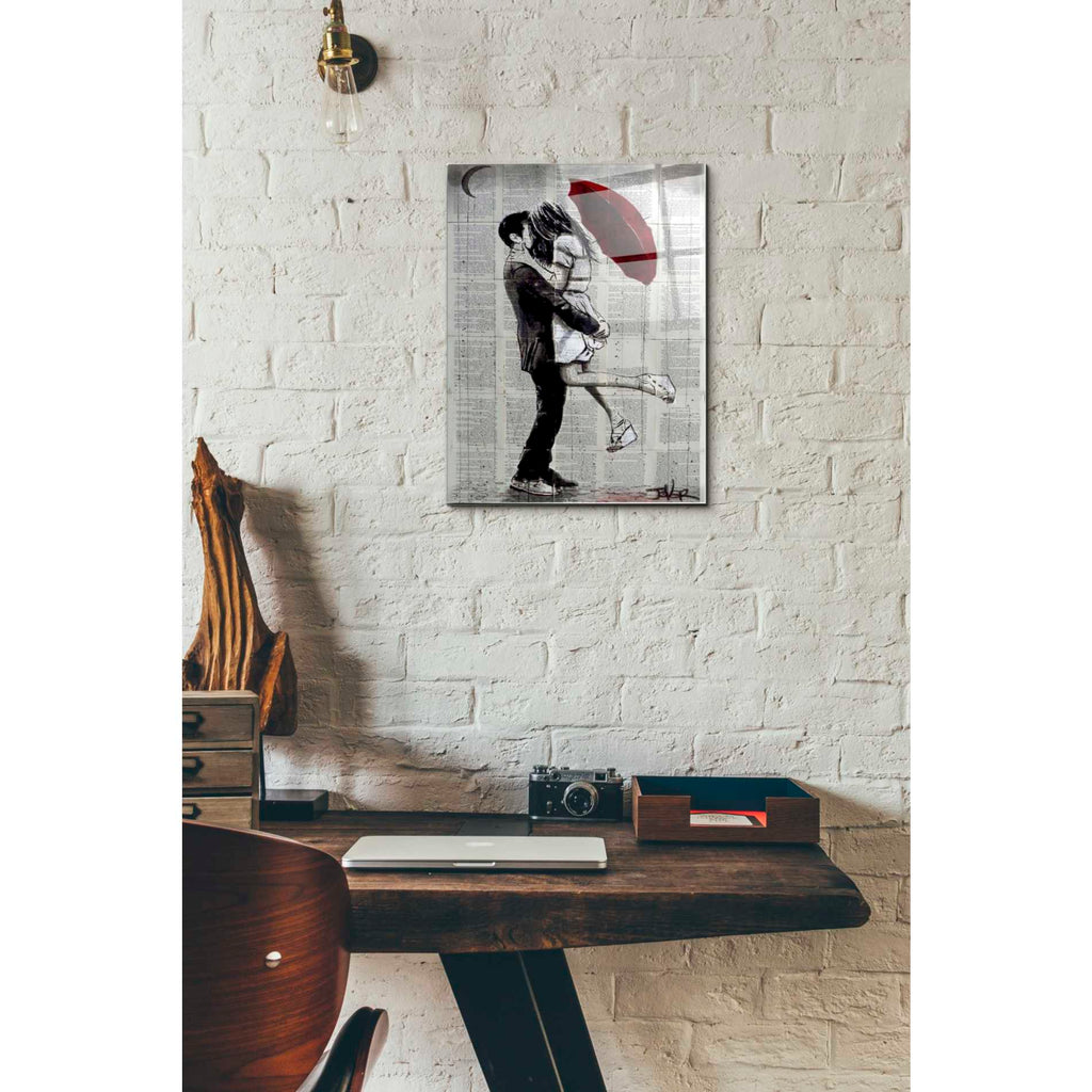Epic Art 'Forever Romantics' by Loui Jover, Acrylic Glass Wall Art,12x16