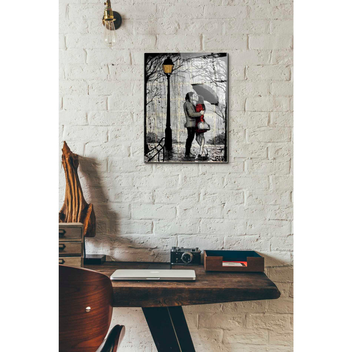Epic Art 'Lamp2' by Loui Jover, Acrylic Glass Wall Art,12x16