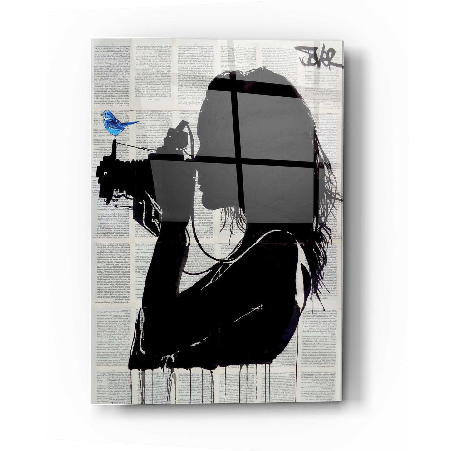 Epic Art 'The Vintage Shooter' by Loui Jover, Acrylic Glass Wall Art,12x16