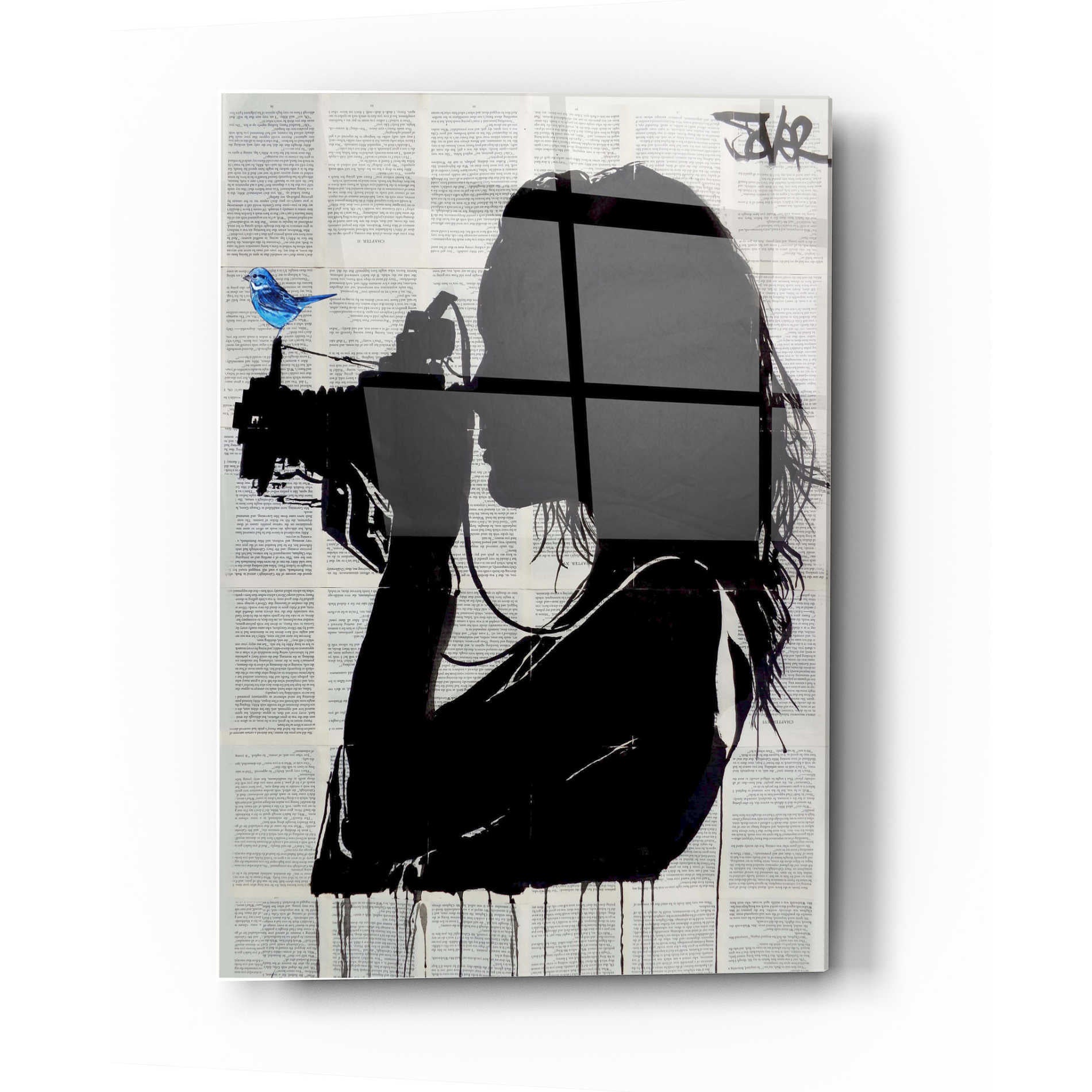 Epic Art 'The Vintage Shooter' by Loui Jover, Acrylic Glass Wall Art,12x16