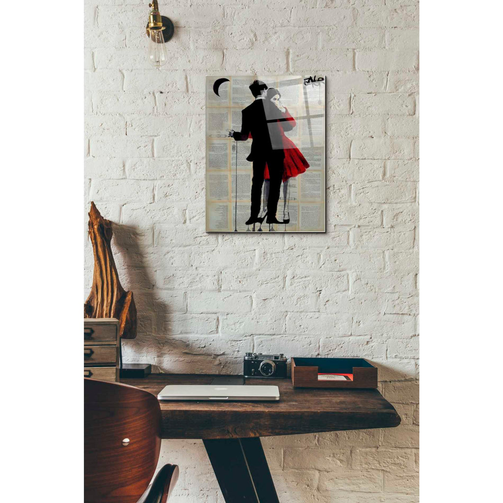 Epic Art 'True Romance' by Loui Jover, Acrylic Glass Wall Art,12x16