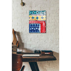 Epic Art 'Pattern Painting III' by Linda Woods, Acrylic Glass Wall Art,12x16