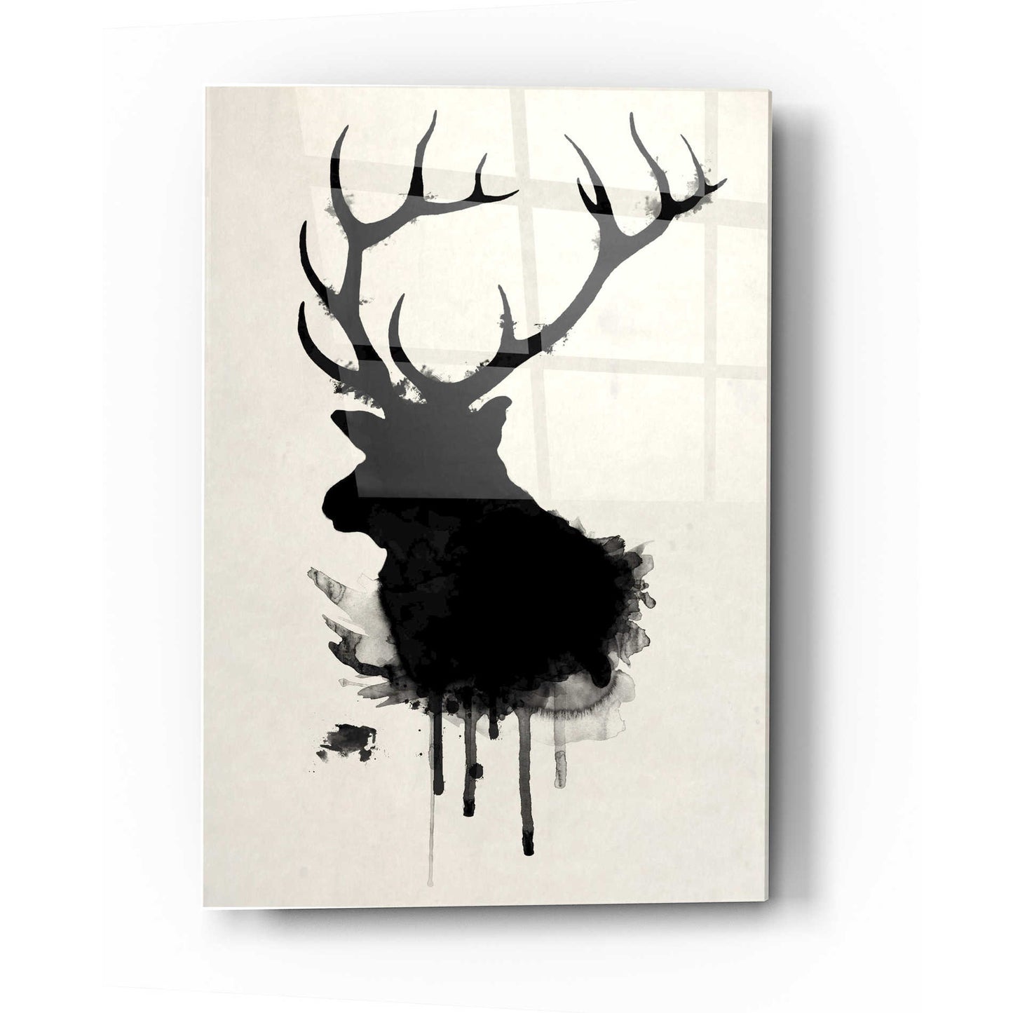 Epic Art 'Elk' by Nicklas Gustafsson, Acrylic Glass Wall Art,12x16