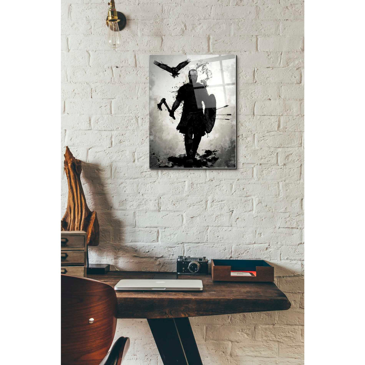 Epic Art 'To Valhalla' by Nicklas Gustafsson, Acrylic Glass Wall Art,12x16
