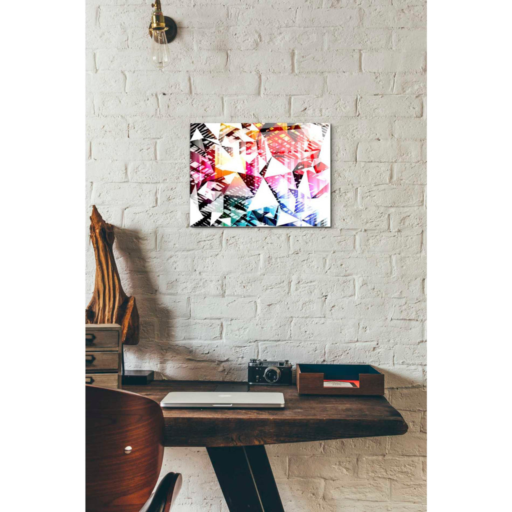 Epic Art 'City Lights 4' by Irena Orlov, Acrylic Glass Wall Art,12x16
