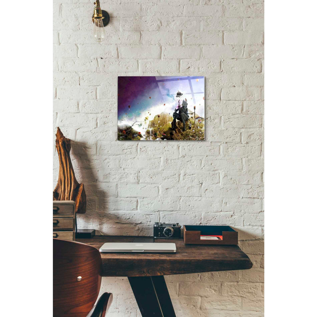 Epic Art 'The Uninspired' by Mario Sanchez Nevado, Acrylic Glass Wall Art,12x16