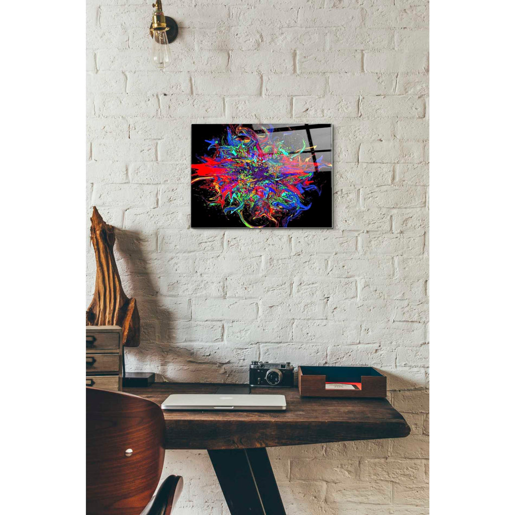 Epic Art 'Big Bang' Acrylic Glass Wall Art,12x16