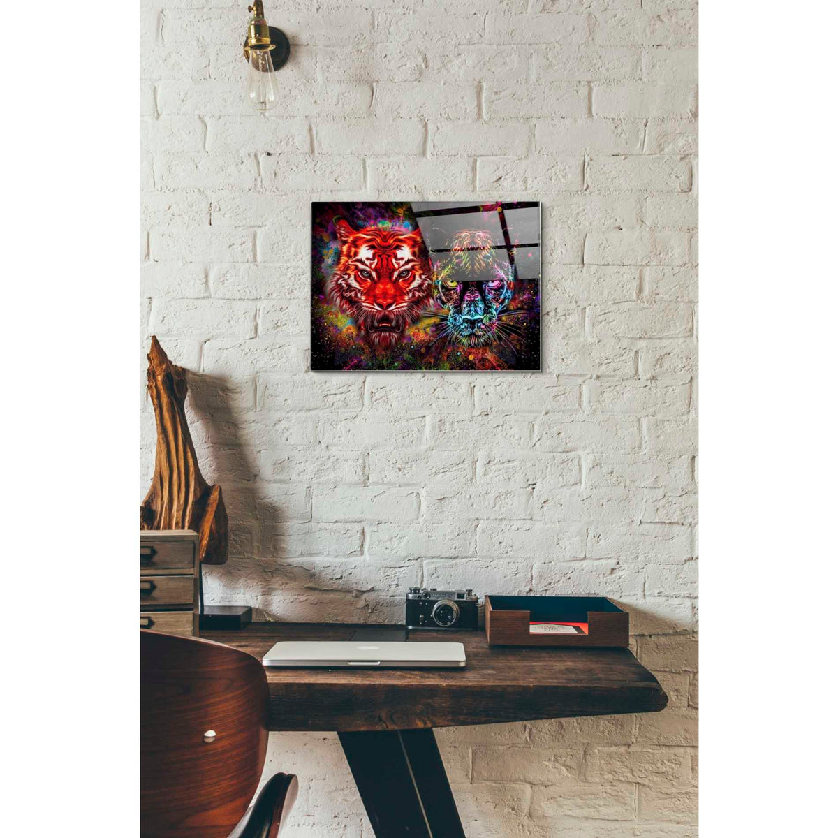 Epic Art 'Felis' Acrylic Glass Wall Art,12x16
