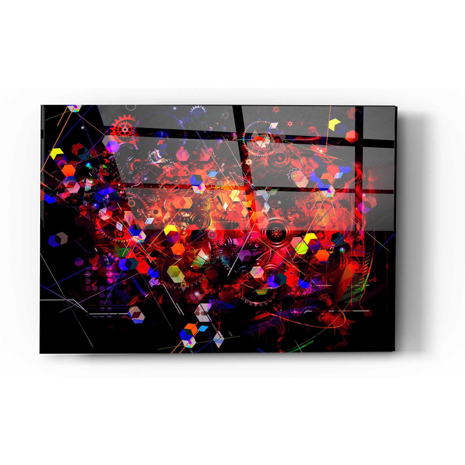 Epic Art 'The Machine' Acrylic Glass Wall Art,12x16