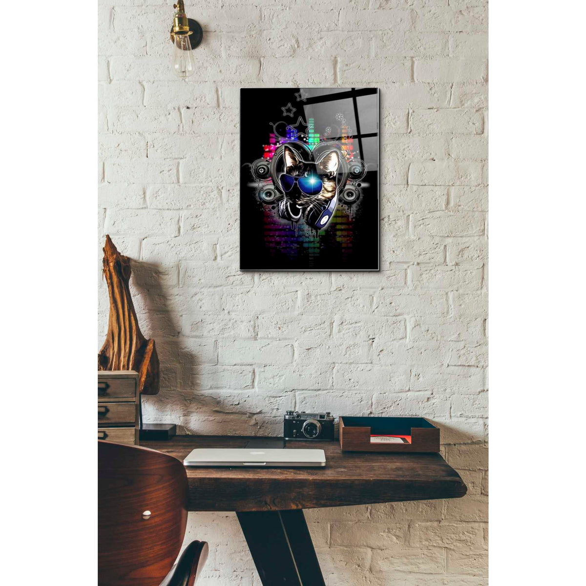 Epic Art 'Drop The Bass' by Nicklas Gustafsson, Acrylic Glass Wall Art,12x16