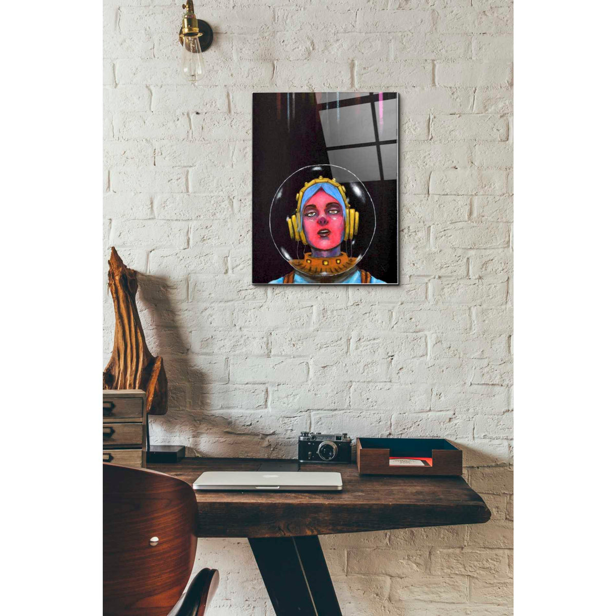 Epic Art 'Starship Stella' by Craig Snodgrass, Acrylic Glass Wall Art,12x16