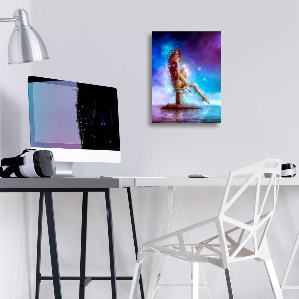Epic Art 'Absentminded' by Mario Sanchez Nevado, Acrylic Glass Wall Art,12x16