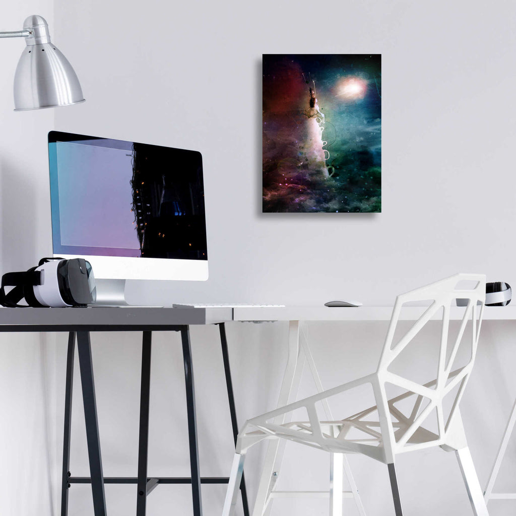 Epic Art 'Ad Infinitum' by Mario Sanchez Nevado, Acrylic Glass Wall Art,12x16