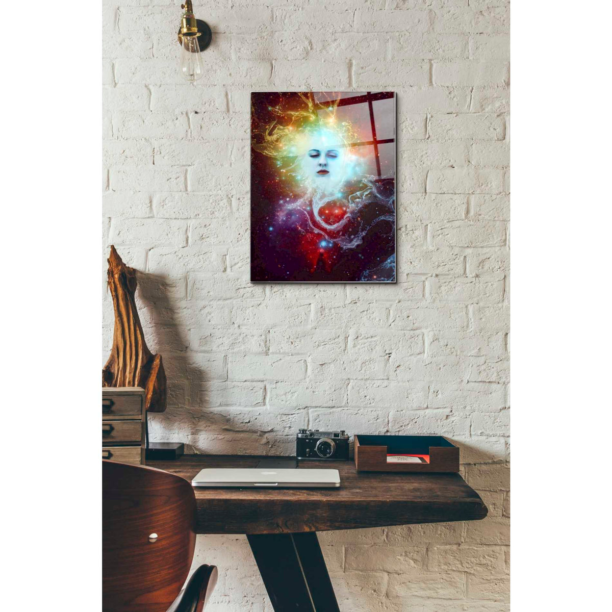 Epic Art 'Conscience' by Mario Sanchez Nevado, Acrylic Glass Wall Art,12x16