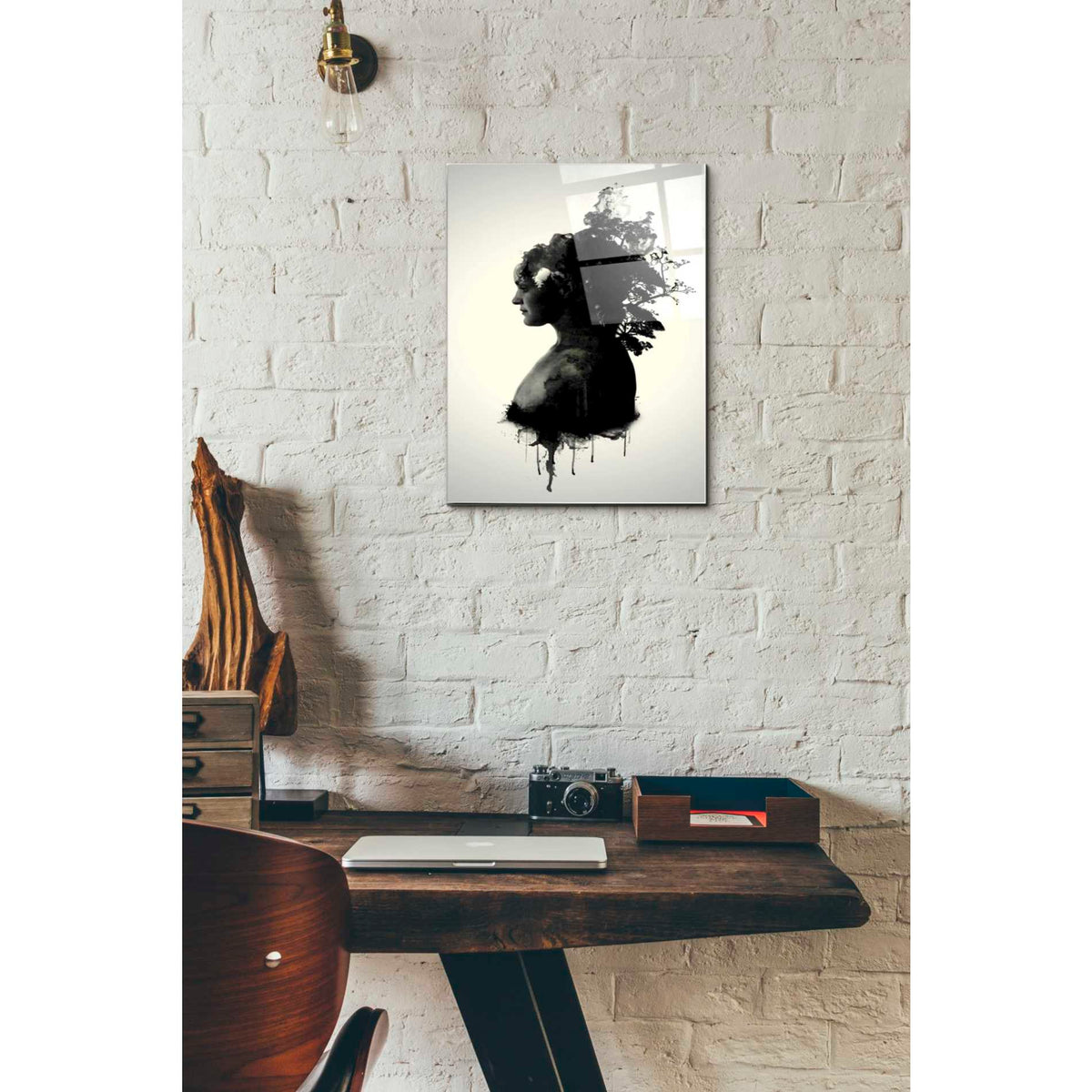 Epic Art 'Mother Earth' by Nicklas Gustafsson, Acrylic Glass Wall Art,12x16