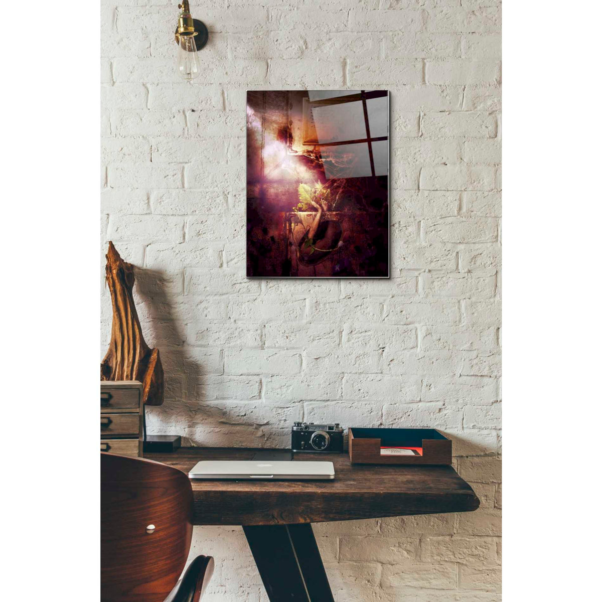 Epic Art 'Flowers' by Mario Sanchez Nevado, Acrylic Glass Wall Art,12x16