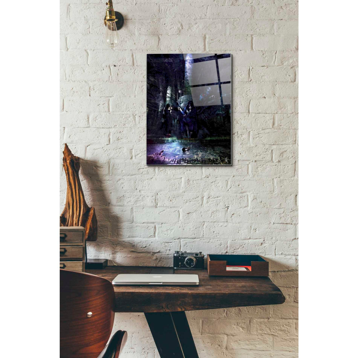 Epic Art 'Hades' by Mario Sanchez Nevado, Acrylic Glass Wall Art,12x16