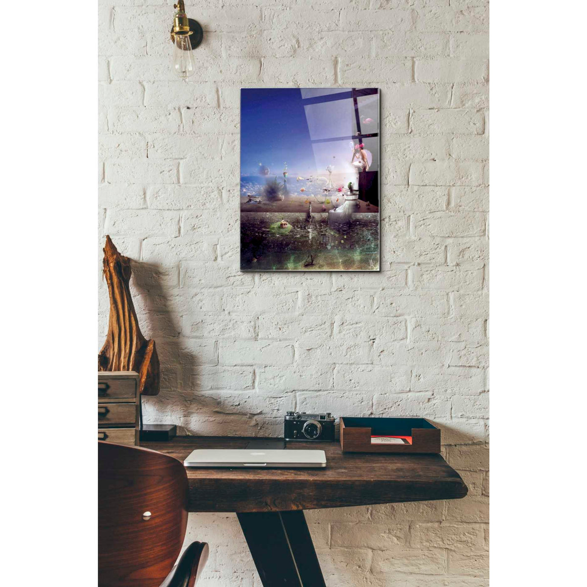 Epic Art 'Hidden Place' by Mario Sanchez Nevado, Acrylic Glass Wall Art,12x16