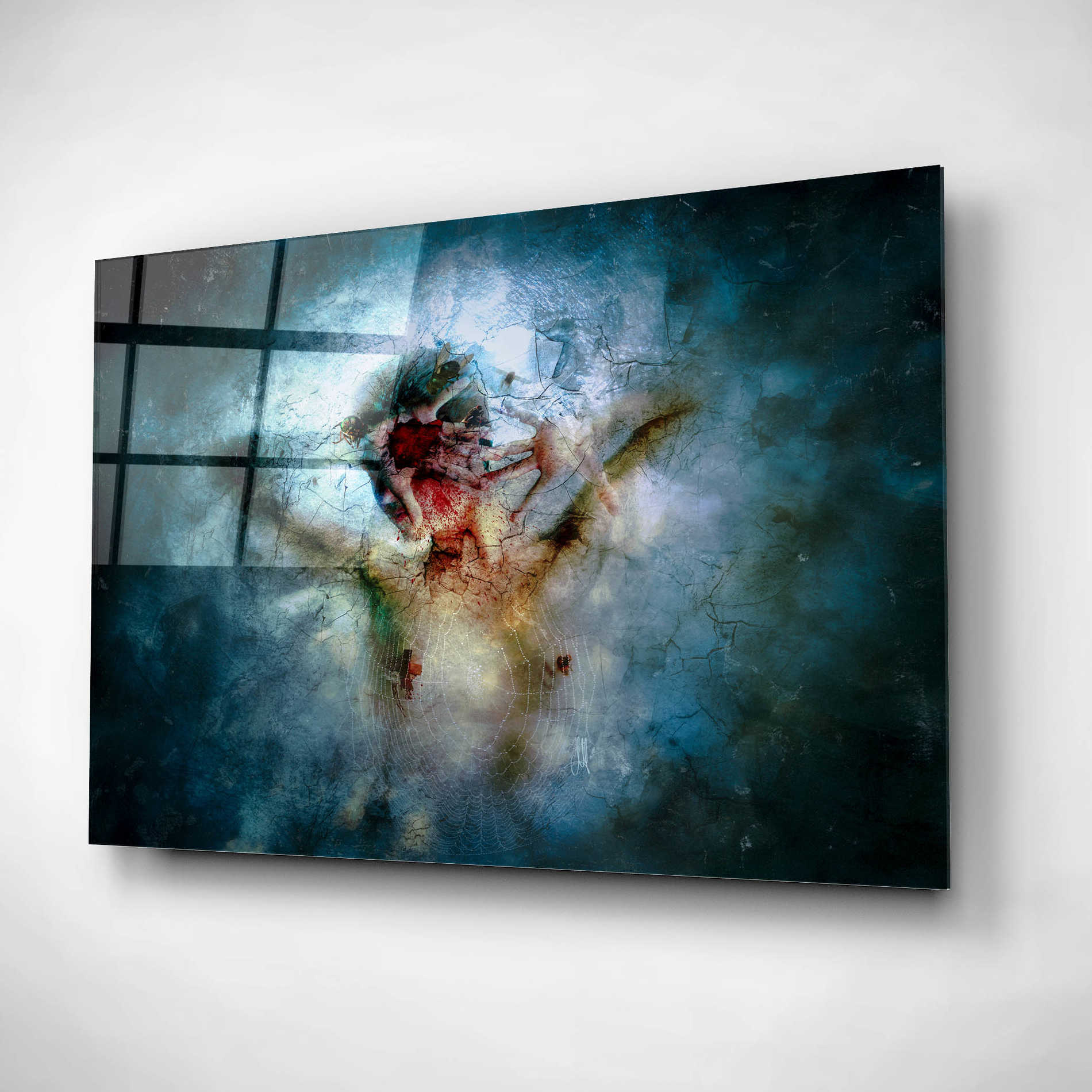 Epic Art 'I Break' by Mario Sanchez Nevado, Acrylic Glass Wall Art,12x16