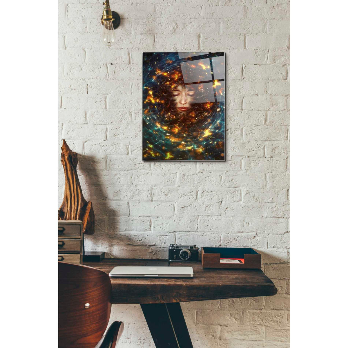 Epic Art 'Pause' by Mario Sanchez Nevado, Acrylic Glass Wall Art,12x16