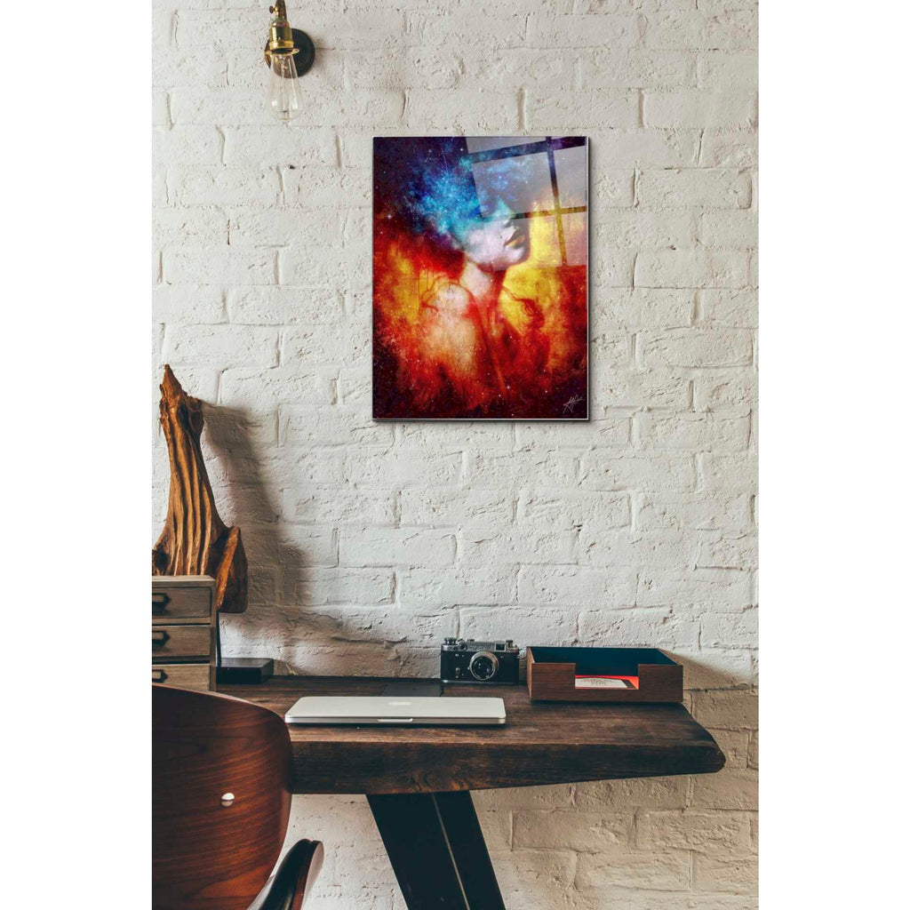 Epic Art 'Revelation' by Mario Sanchez Nevado, Acrylic Glass Wall Art,12x16