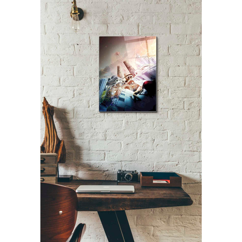 Epic Art 'Runaway' by Mario Sanchez Nevado, Acrylic Glass Wall Art,12x16