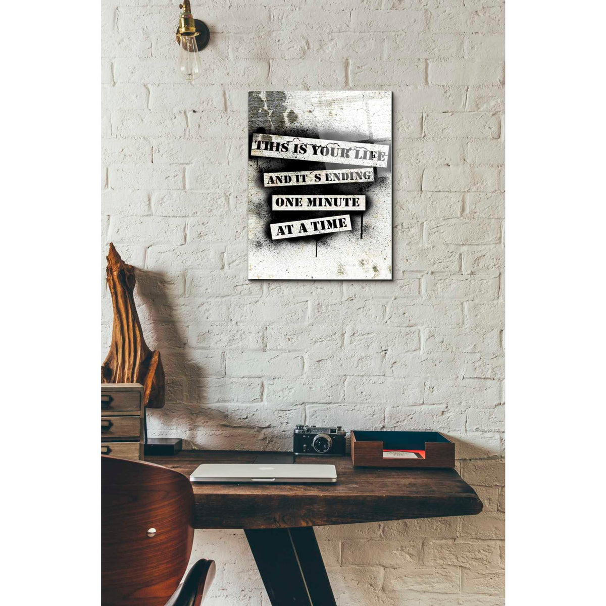 Epic Art 'This Is Your Life - Fight Club' by Nicklas Gustafsson, Acrylic Glass Wall Art,12x16