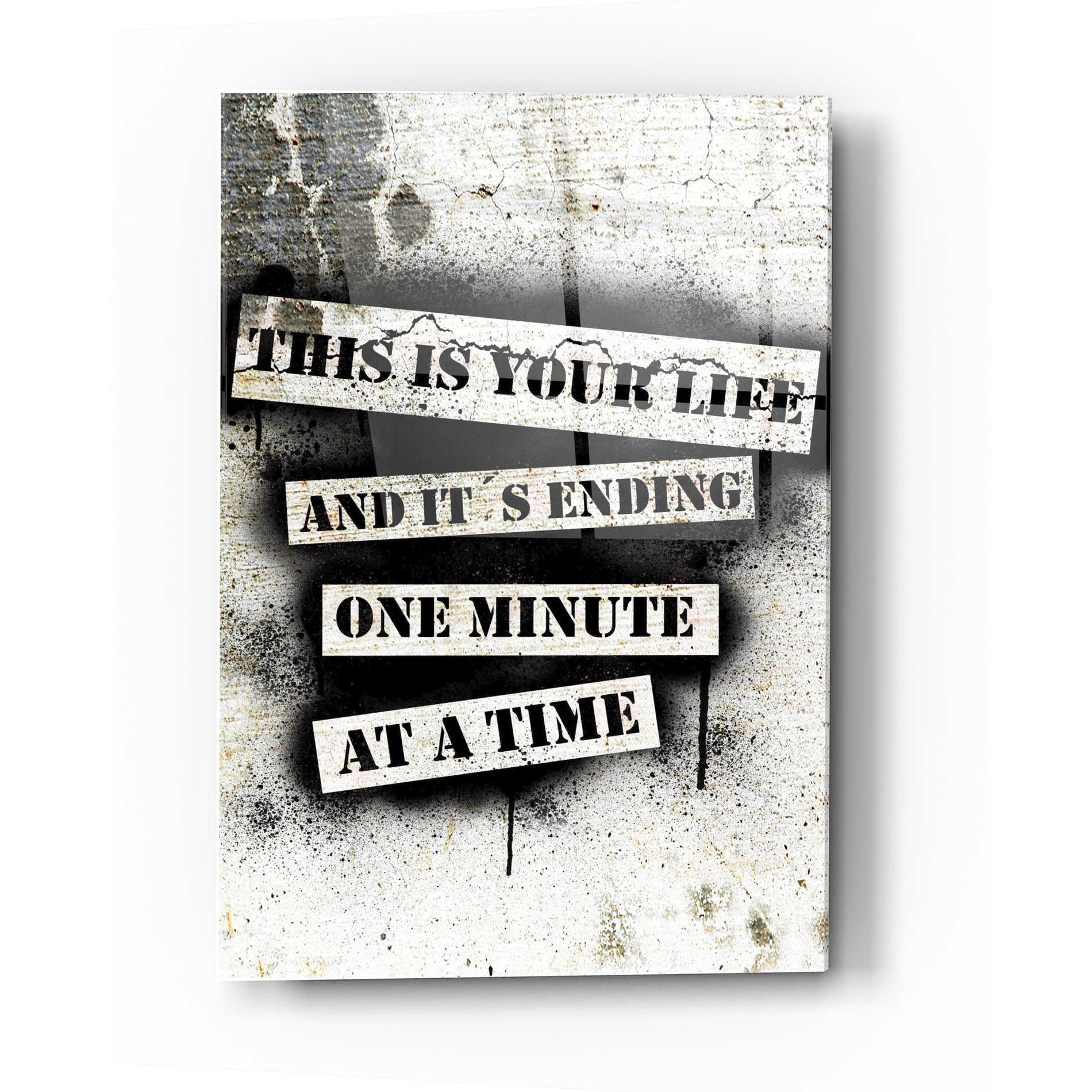 Epic Art 'This Is Your Life - Fight Club' by Nicklas Gustafsson, Acrylic Glass Wall Art,12x16
