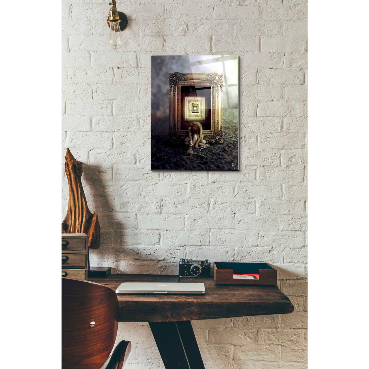 Epic Art 'Shrink' by Mario Sanchez Nevado, Acrylic Glass Wall Art,12x16