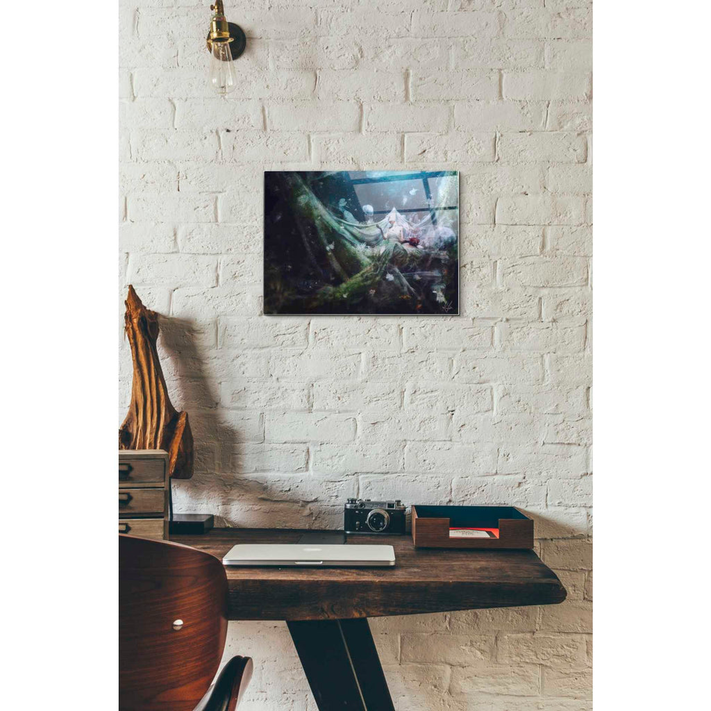 Epic Art 'Unravel' by Mario Sanchez Nevado, Acrylic Glass Wall Art,12x16