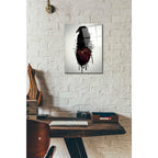 Epic Art 'Raven and Heart Grenade' by Nicklas Gustafsson, Acrylic Glass Wall Art,12x16