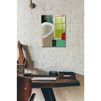 Epic Art 'Intersection 39' by Linda Woods, Acrylic Glass Wall Art,12x16